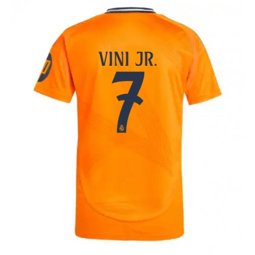 Dres Real Madrid Vinicius Junior #7 Gostujuci 2024-25 Kratak Rukav